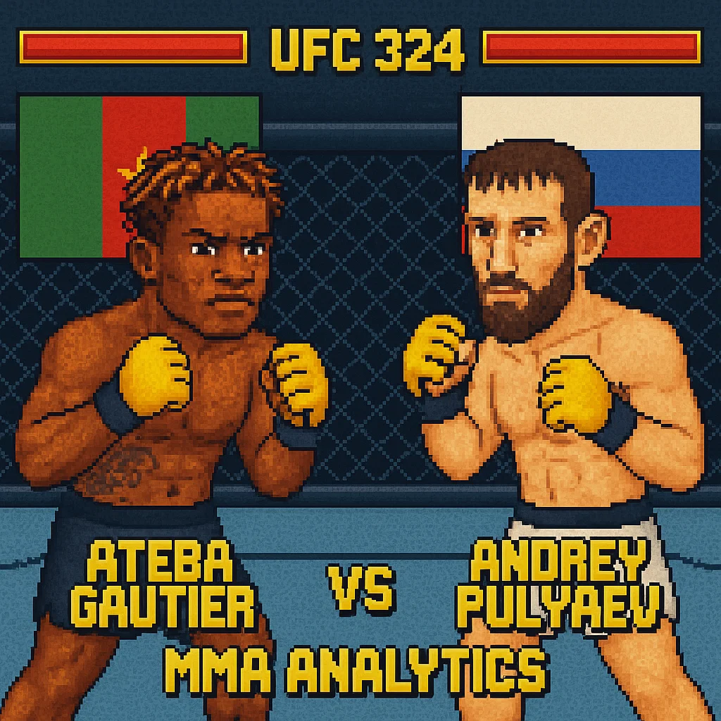 Ateba Gautier vs Andrey Pulyaev - UFC 324: Gaethje vs Pimblett